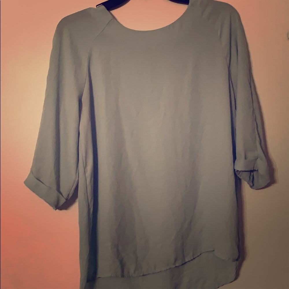 Blue blouse